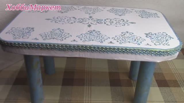 Как сделать столик из картона своими руками. ХоббиМаркет смотреть онлайн