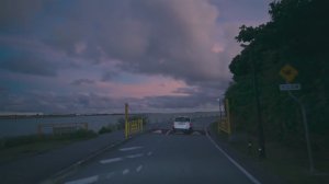 🇯🇵 Окинава, Япония - Поездка на закате через Наху