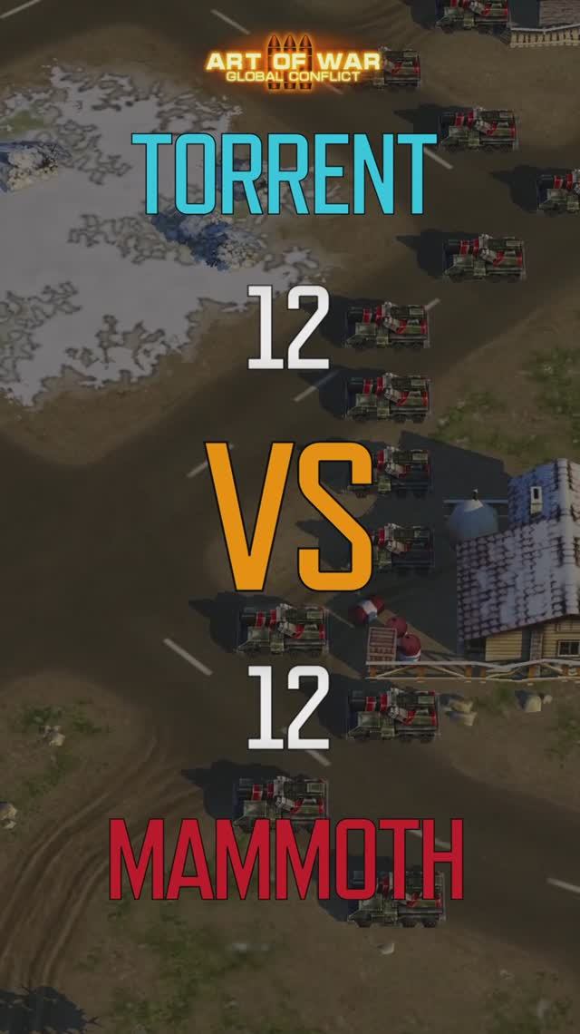 12 Мамонтов против 12 Градов (Art of War 3 RTS) смотреть онлайн