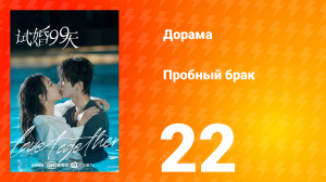 Пробный брак 1 сезон 22 серия