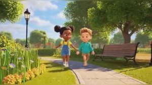 ✅Мультик «Весёлый день в парке»