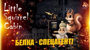 Little Squirrel Cabin прохождение: сюжет игры про Белку-спецагента (гемплей, как играть)