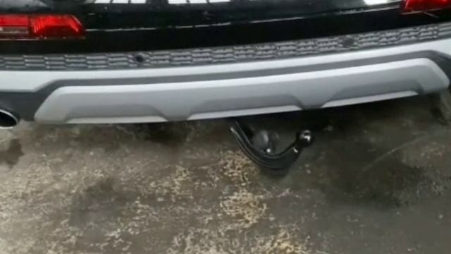 Оригинальный ФАРКОП ТСУ с электрическим приводом Audi  Q7 4M Рестайлинг. VAG-UPGRADE.RU смотреть онлайн