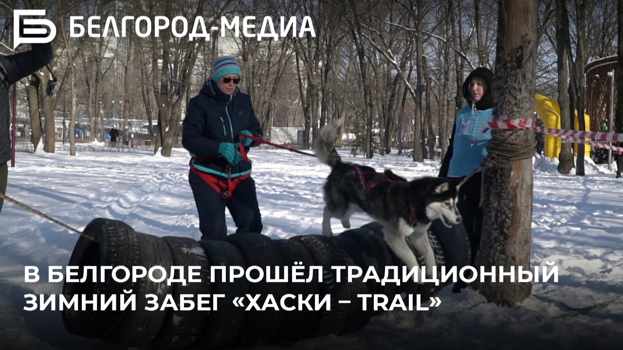 В Белгороде прошёл традиционный зимний забег «Хаски – Trail» смотреть онлайн