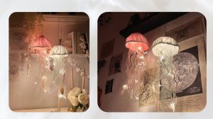 МЕДУЗА ИЗ СИНЕЛЬНОЙ ПРОВОЛОКИ