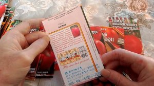 Обзор семян томатов, которые буду сеять в этом году