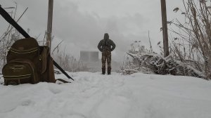 Рыбалка на тёплом сбросе.