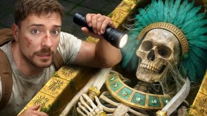 Я выжил 100 часов в древнем храме. Мистер Бист.