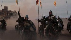 Царство небесное.Балиан встречает армию сарацинов.