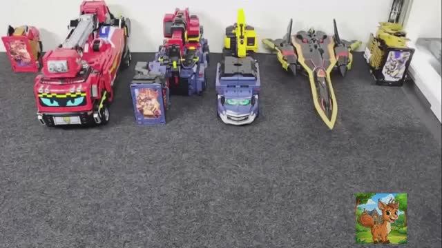 Боец Хен Ка Со Свирепым Львом, Пожарной сигнализацией, Рыцарем Черного орла, деформационной игрушкой смотреть онлайн