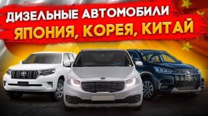 Дизельные автомобили с автоаукционов Японии и Кореи, какие топовые варианты можно купить без утиля