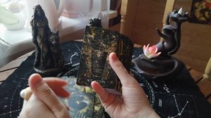 Gold and black tarot. Обзор колоды золотое/черное таро