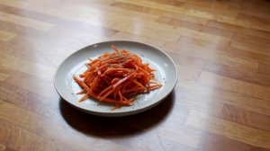 МОРКОВЬ ПО-КОРЕЙСКИ. Рецепт внутри! С Вас подписка, лайки и  комменты!