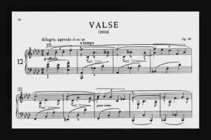Александр Скрябин - Вальс Соч.38 .Scriabin Valse Op. 38