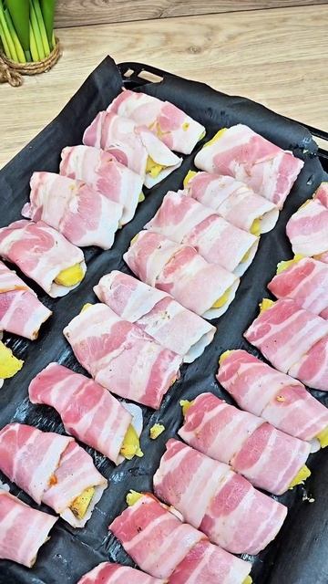 Картошка в беконе 😋