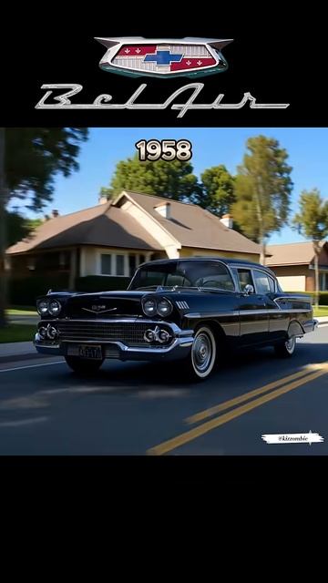 Chevy Bel Air (1950–1981) История трансформации автомобиля смотреть онлайн