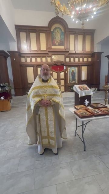 Благодарность от настоятеля, храма свт. Спиридона Тримифунтского в д. Лекаревка