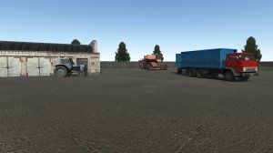 Работаю на зерновозе камаз в Motor Depot