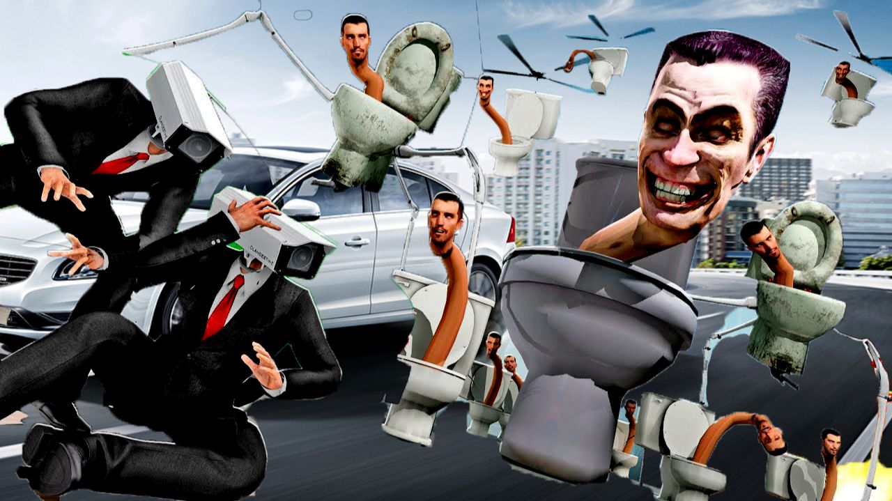 Скибиди туалеты против камераменов смотреть онлайн