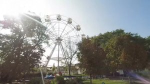 Набережная Ейска с утра и парк И. М. Поддубного