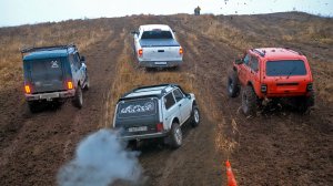 ДРАГ В ГОРУ! ТУРБО НИВА против TOYOTA TUNDRA, УАЗ, JEEP