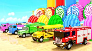 Классные мультики про машинки с весёлыми песенками для детей и малышей