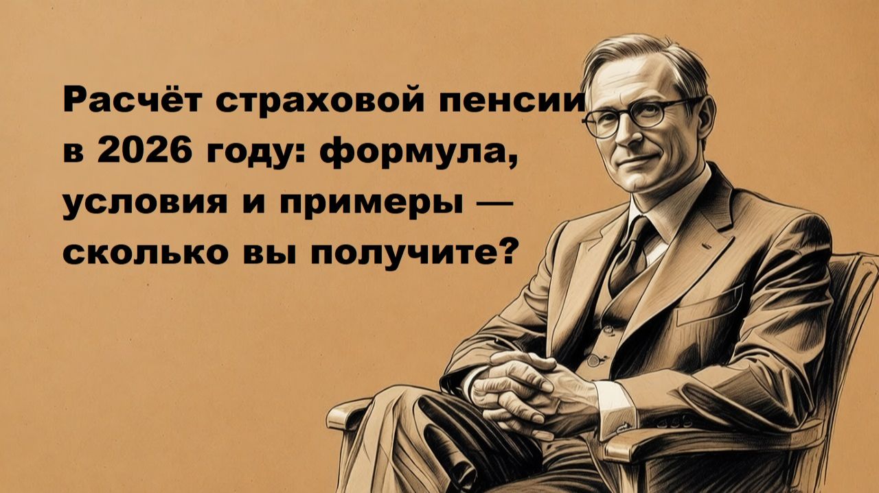 Расчет страховой пенсии в 2026 году смотреть онлайн