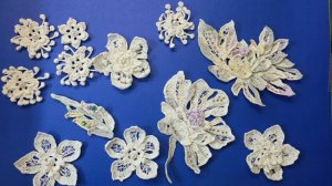 Вязальный процесс , что вяжу . Ажурное кружево . по МК .