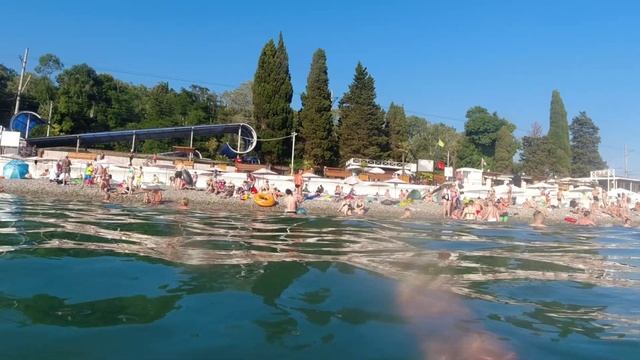 Пляж „Робинзон“ ☀️ Сочи Кудепста (архив) лето смотреть онлайн