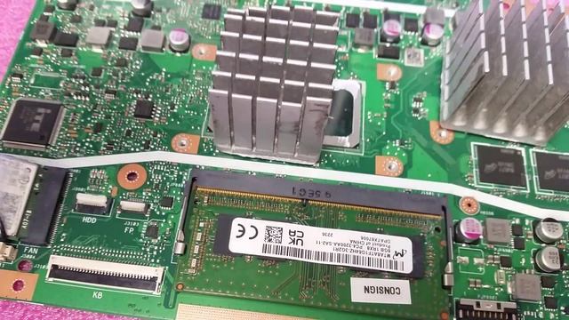 Матплата Asus X509FL заказ19198 - контрольный запуск. смотреть онлайн