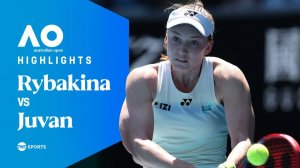 20.01.2026 | ОБЗОР ИГРЫ | Елена Рыбакина - Кая Юван | 1-й круг | AO 2026 | Highlights