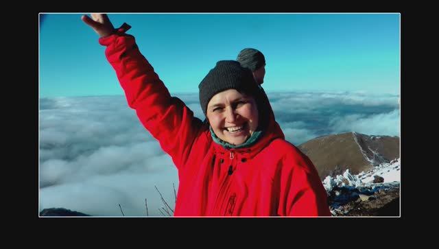 По первому снегу на гору Бештау.Интересный,и трудный поход. смотреть онлайн