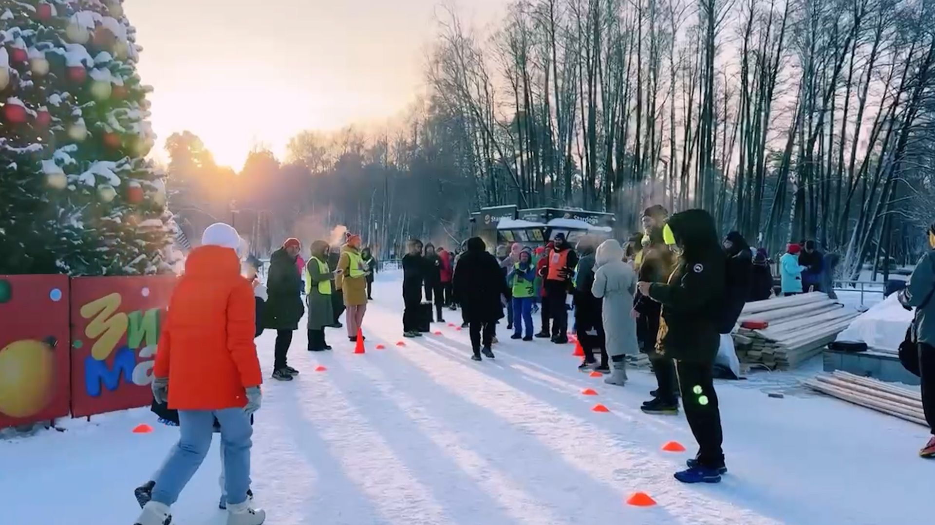 Первый забег «5 вёрст» в Малаховке смотреть онлайн