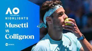 20.01.2026 | ОБЗОР ИГРЫ | Лоренцо Музетти - Рафаэль Коллиньон | 1-й круг | AO 2026 | Highlights
