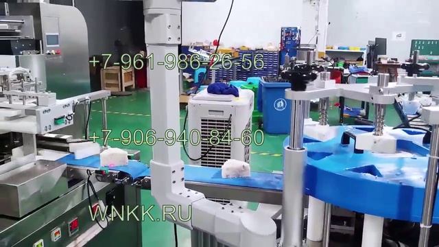 Полностью автоматическая линия по производству и упаковке онигири (модель NWF-27) смотреть онлайн