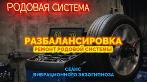 РАЗБАЛАНСИРОВКА. РЕМОНТ РОДОВОЙ СИСТЕМЫ