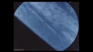 Плоская Земля с орбиты Союза, без объектива Рыбий Глаз! Съемки 1969!