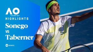 20.01.2026 | ОБЗОР ИГРЫ | Лоренцо Сонего - Карлос Табернер | 1-й круг | AO 2026 | Highlights