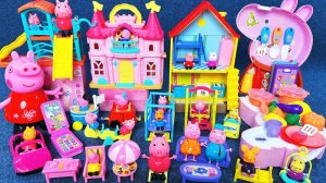 Мультики для детей. Замок Свинки Пеппы и качели-горка. Смотреть онлайн мультики для малышей.