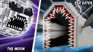 Лего «Луна просыпается» против «Морского пожирателя». Астрофобия против талассофобии