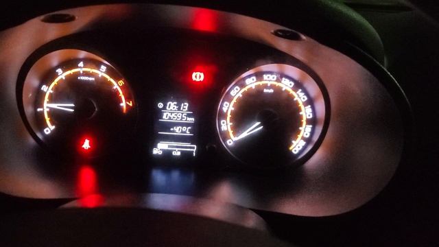 Запуск авто в -42 (Лада Гранта). смотреть онлайн