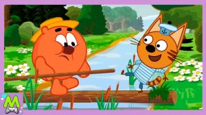 Три Кота против Смешариков.Лесные Приключения Героев Мультиков.Кто Самый Ловкий