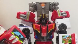 Хен Ка Боец В, Автомобильный Бог Кабао, Игрушечная спасательная машина с деформацией Воина Тобао