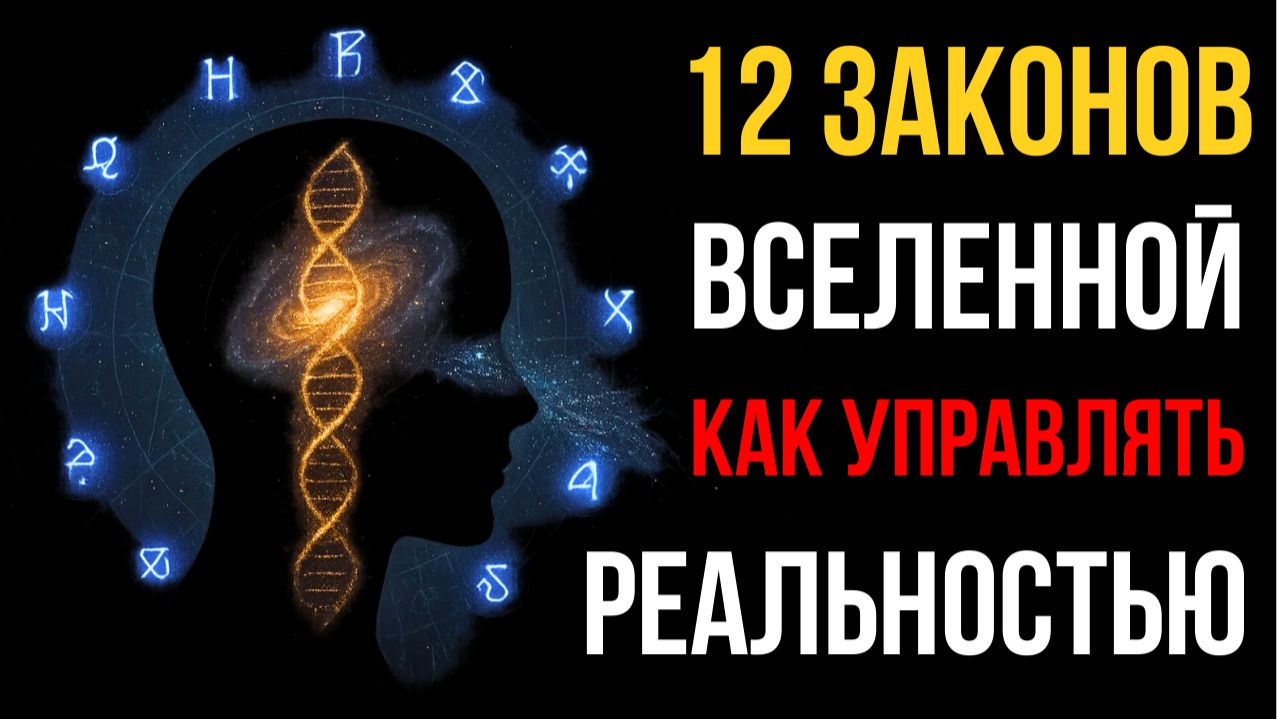 12 Законов Вселенной: Секрет Управления Реальностью Как Тесла и Эйнштейн меняли мир