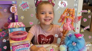 САМАЯ СЛАДКАЯ РАСПАКОВКА! 🧚♀️ Barbie Фея и Cotton Candy Kins | Новые Игрушки!