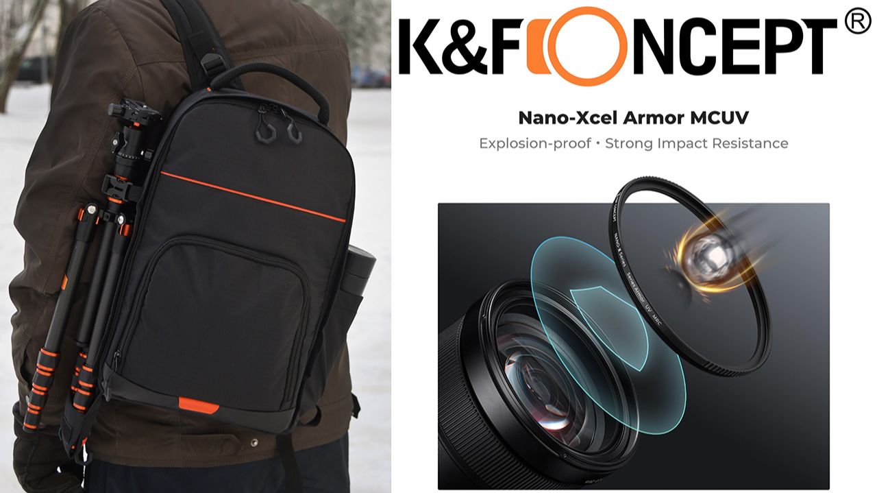 K&F CONCEPT Крутой Backpack 18L Nature Wander 05 и Nano-Xcel MCUV смотреть онлайн