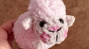 Вяжем шею овечке. Овечка мастер-класс