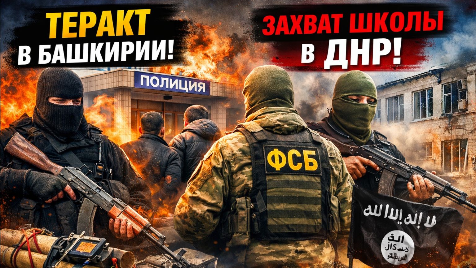 Террористы планировали взорвать башкирских полицейских смотреть онлайн