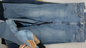 40537 ПРОДАН Levi's джинсы мужские, 10пак, Levis denim trousers, секонд (extra) оптом