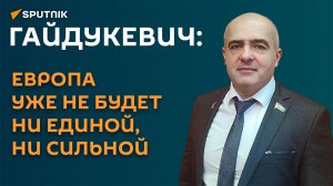 Гайдукевич: Европа уже не будет ни единой, ни сильной